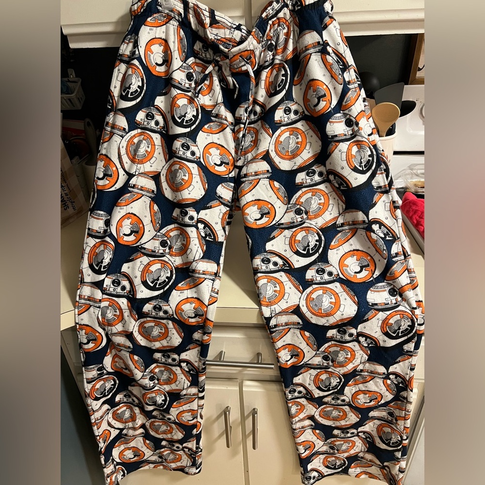 Star Wars BB-8 Themed Fleece Pajama Pants